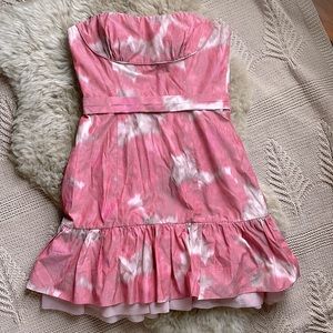 BCBG MaxAzria Blush Pink Hourglass Dress, Size 8